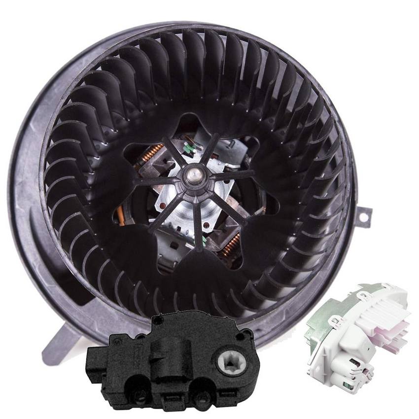 BMW HVAC Blower Motor Kit 64119321034 Valeo 4014546KIT Valeo 4014546KIT